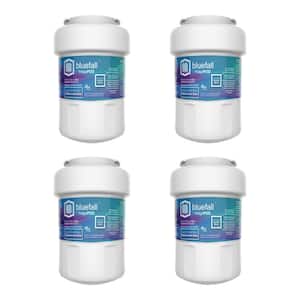 4 Compatible Refrigerator Water Filters Fits GE MWF (Value Pack)