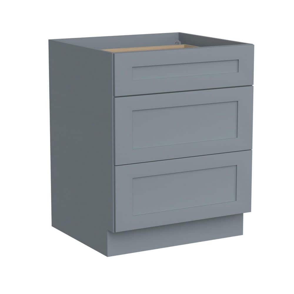 12-in W x 21-in D x 34.5-in H in Gray Plywood Ready to Assemble Floor Drawer Base Bathroom Cabinet price history on PriceWatchPro