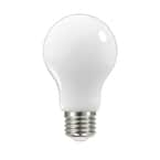 40-Watt Equivalent A19 Dimmable Frosted Glass Filament LED Light Bulb in Soft White (4-Pack)