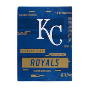 MLB Digitize Kansas City Royals Raschel Throw Blanket