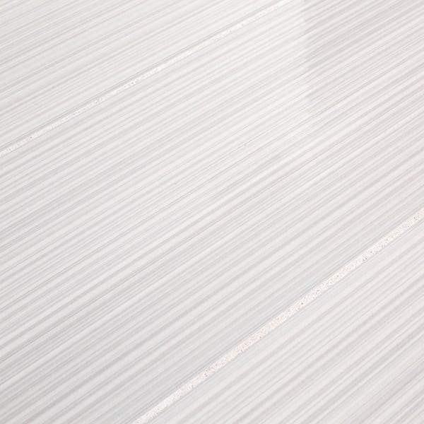 Jeffrey Court Moonlight Gray 6 in. x 20 in. Glossy Ceramic Wall