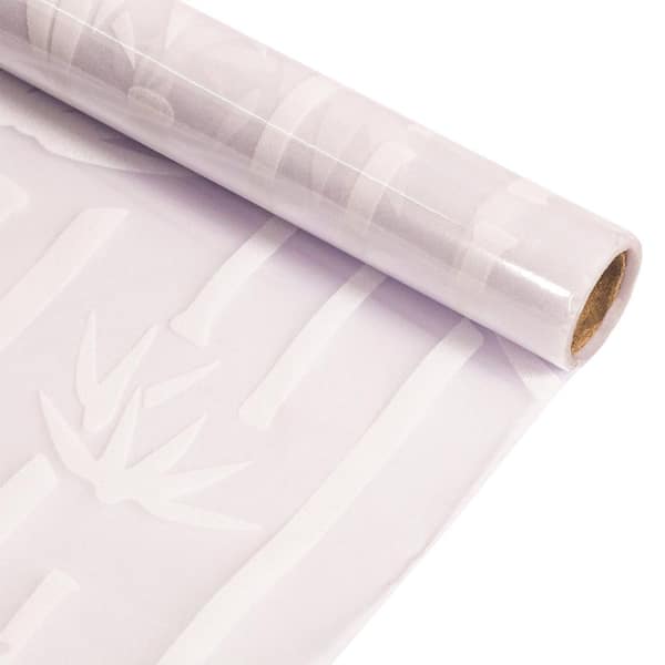 Shatex Self-adhesive bamboo Decorative Window Film，78.7*35.4 Inch