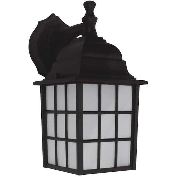 Unbranded 1-Light Black Outdoor Wall Sconce