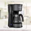 BLACK+DECKER 4-in-1 5-Cup Black Drip Coffee Maker CM0700B - The Home Depot