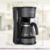 BLACK+DECKER 4-in-1 5-Cup Black Stainless Steel Drip Coffee Maker CM0755S -  The Home Depot