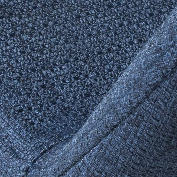 Jacquard Indoor Dining Chair Cushion Fabric: Blue — Arkansas