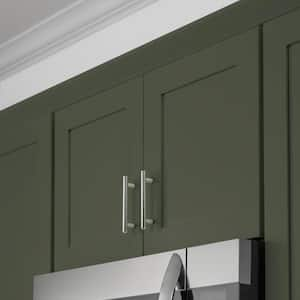 Avondale 30 in. W x 12 in. D x 24 in. H Ready to Assemble Plywood Shaker Wall Bridge Kitchen Cabinet in Fern Green