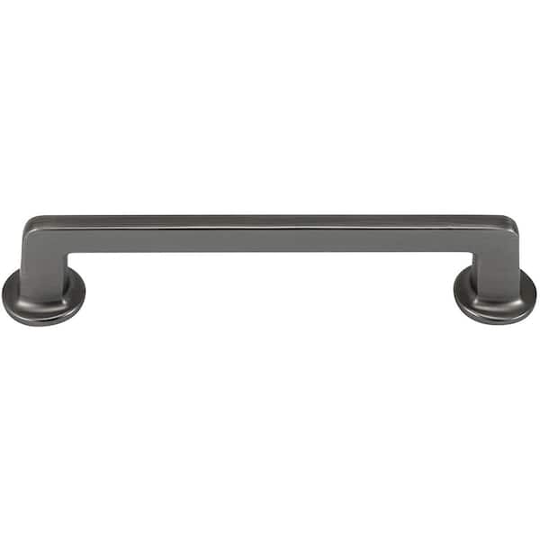 Princeton 5 in. Matte Grey Drawer/Cabinet Bar Pull