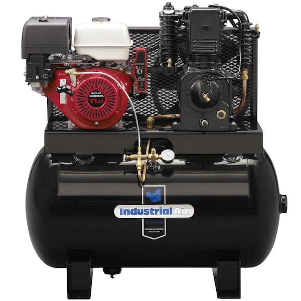 Industrial Air 50 Gal. 2 Stage Truck Mount Air Compressor with 11 HP Electric Start Honda Gas Engine
