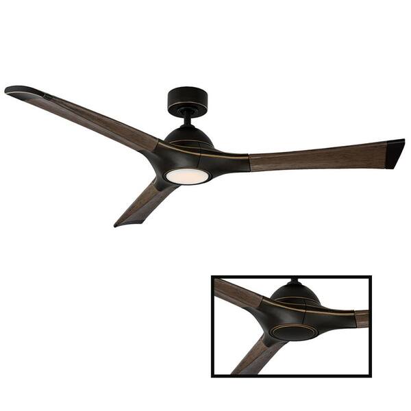 Modern Forms Woody 60 In Led Indoor, 3 Blade Ceiling Fan