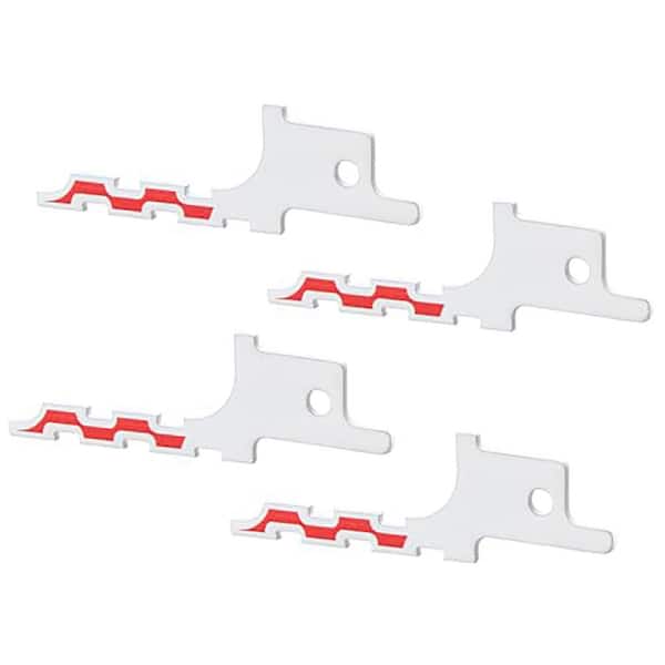 Unbranded Drywall Reciprocating Saw Blade Blunt Point Access Sawzall Blade for Precision Cutting (4-Piece)