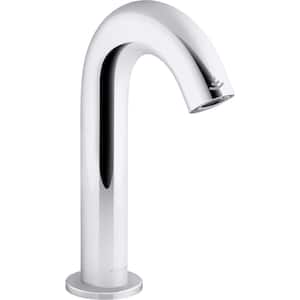 Oblo AC-Powered Single Hole Touchless Bathroom Faucet with Kinesis Sensor Technology in Polished Chrome