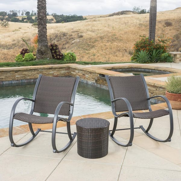 dark brown bistro set