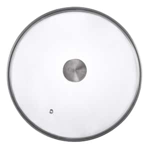 Glass Lid with Stainless Steel Knob for 12 in. Skillet