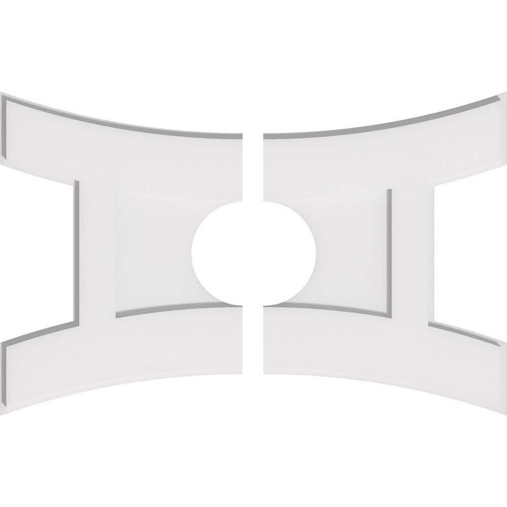 28 in. W x 18-5/8 in. H x 6 in. ID x 1 in. P Haven Architectural Grade PVC Contemporary Ceiling Medallion (2-Piece) price history on PriceWatchPro