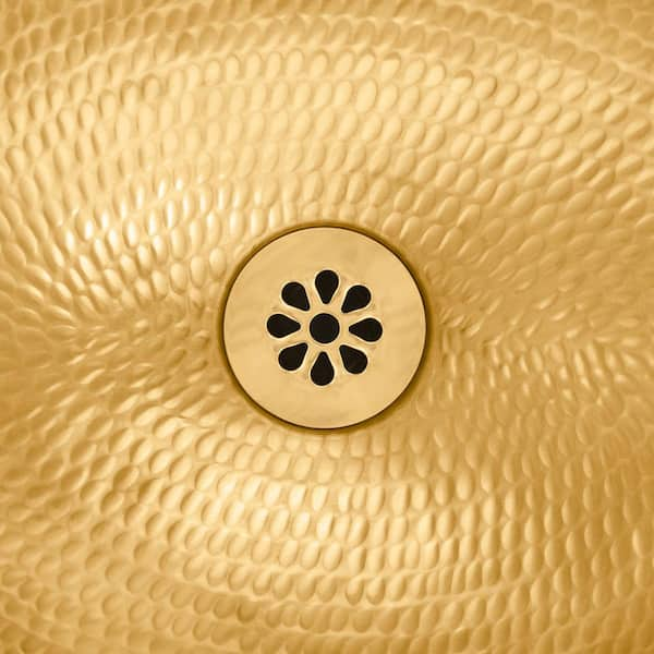 Premier Copper Products D-415PB 4.25 Round Shower Drain Cover in Polished Brass