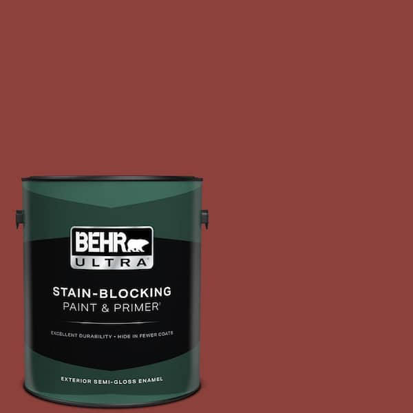 BEHR ULTRA 1 gal. #PPU2-03 Allure Semi-Gloss Enamel Exterior Paint & Primer