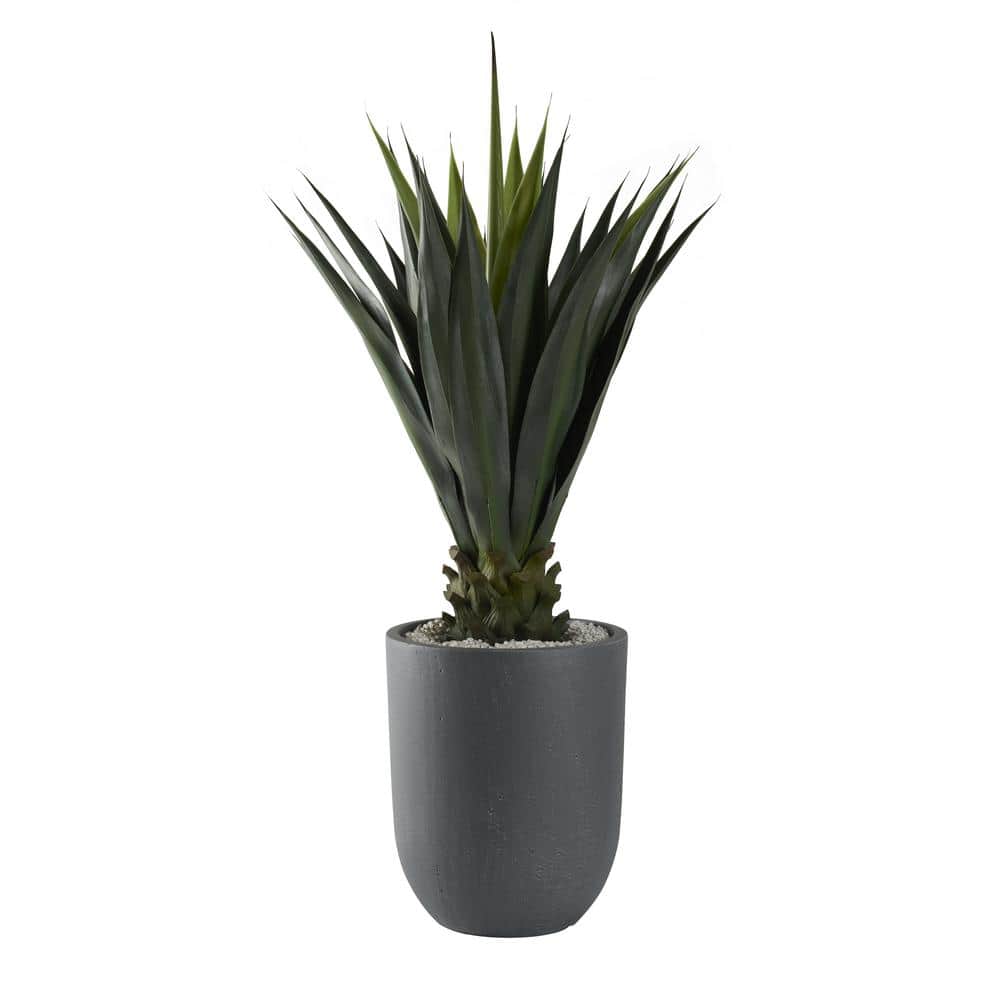 "Indoor Artificial 50"" Jumbo Agave Plant In Round Planter" price history on PriceWatchPro