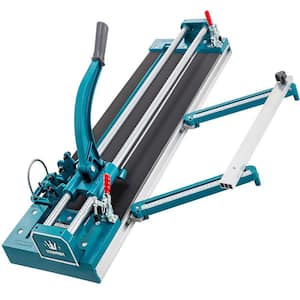 31.5 in. Tile Cutter Double Rail Manual Tile Cutter 3/5 in Cap w/Precise Laser Positioning Manual Tile Cutter Tools