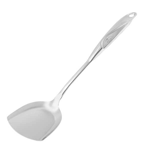 Zulay Kitchen 14.8 in. Stainless Steel Wok Turner Spatula