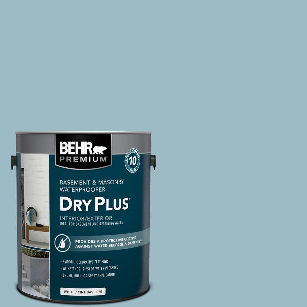 1 gal. #BW-55 Nordic Sky Flat Interior/Exterior Dry Plus Basement & Masonry