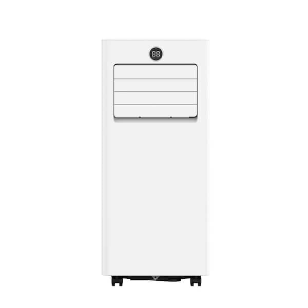 6000 BTU(DOE) Portable Air Conditioners for Bedroom with Remote, 250 sq.ft. with Dehumidifier in White, 24H Timer