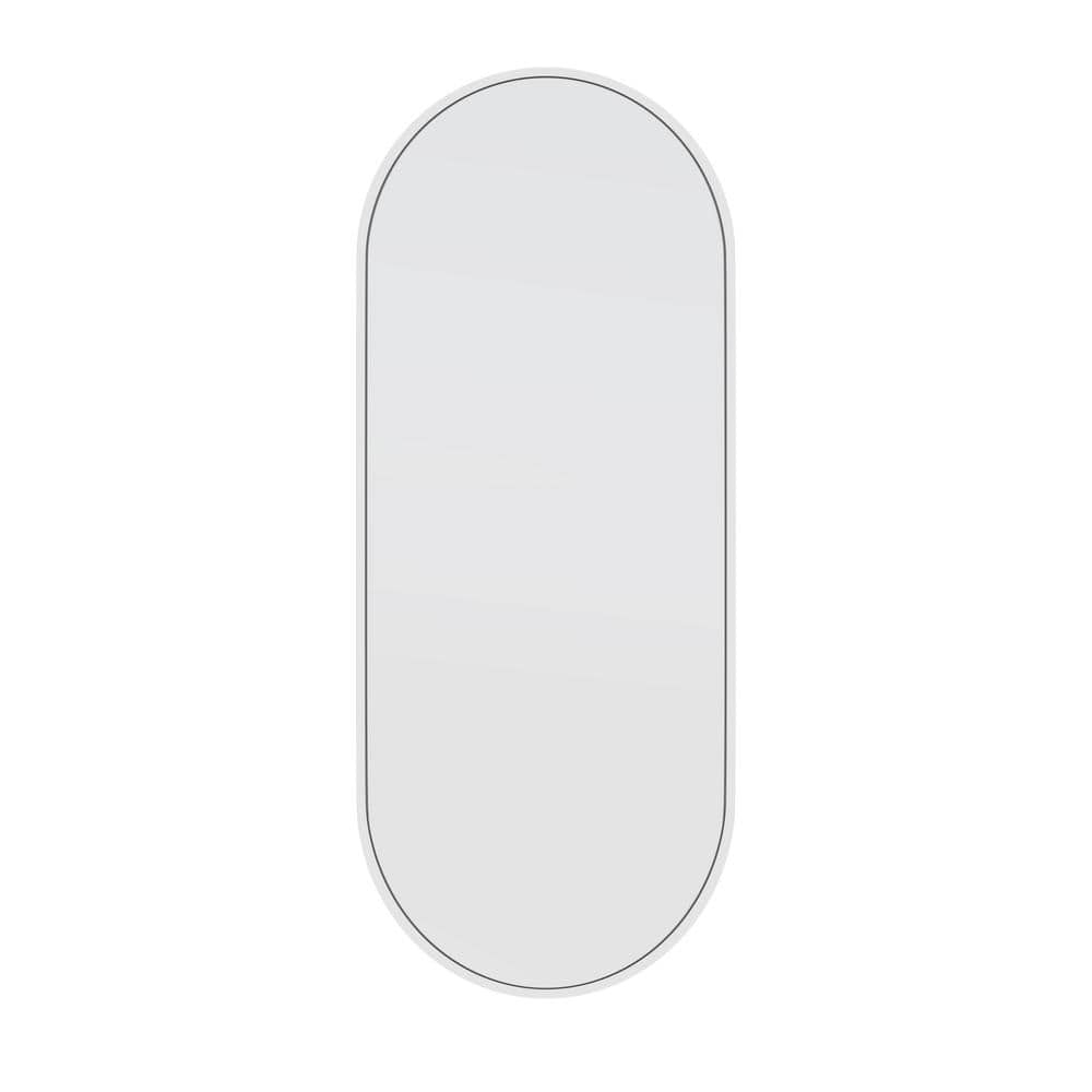Glass Warehouse 16 in. W x 40 in. H Stainless Steel Framed Pill 