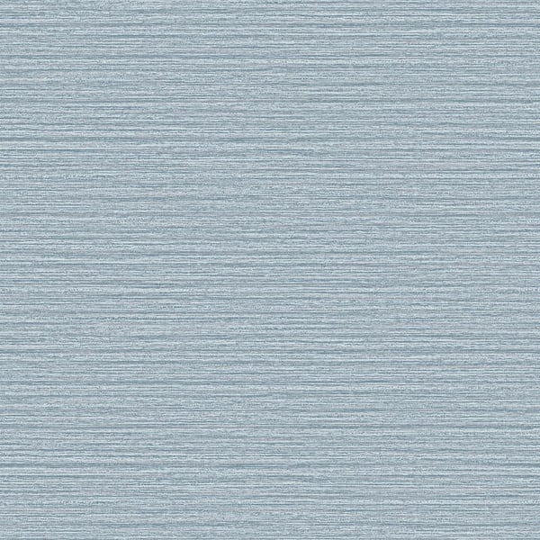 Advantage Hazen Shimmer Stripe Blue Non Pasted Non Woven Wallpaper Sample