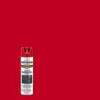 Rust-Oleum Professional 15 oz. Safety Red Inverted Marking Spray