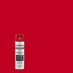 15 oz. Safety Red Inverted Marking Spray Paint (6 Pack)