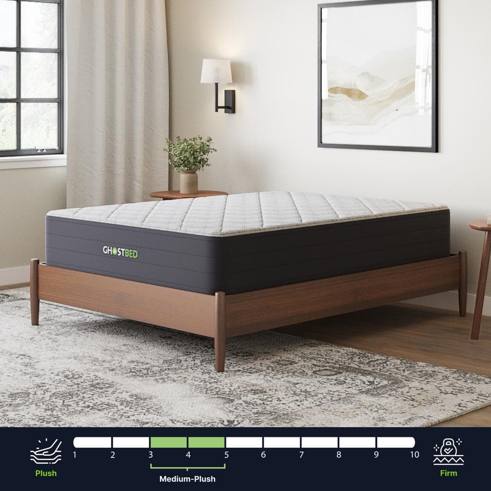 GhostBed 12" Medium-Plush Hybrid Mattress