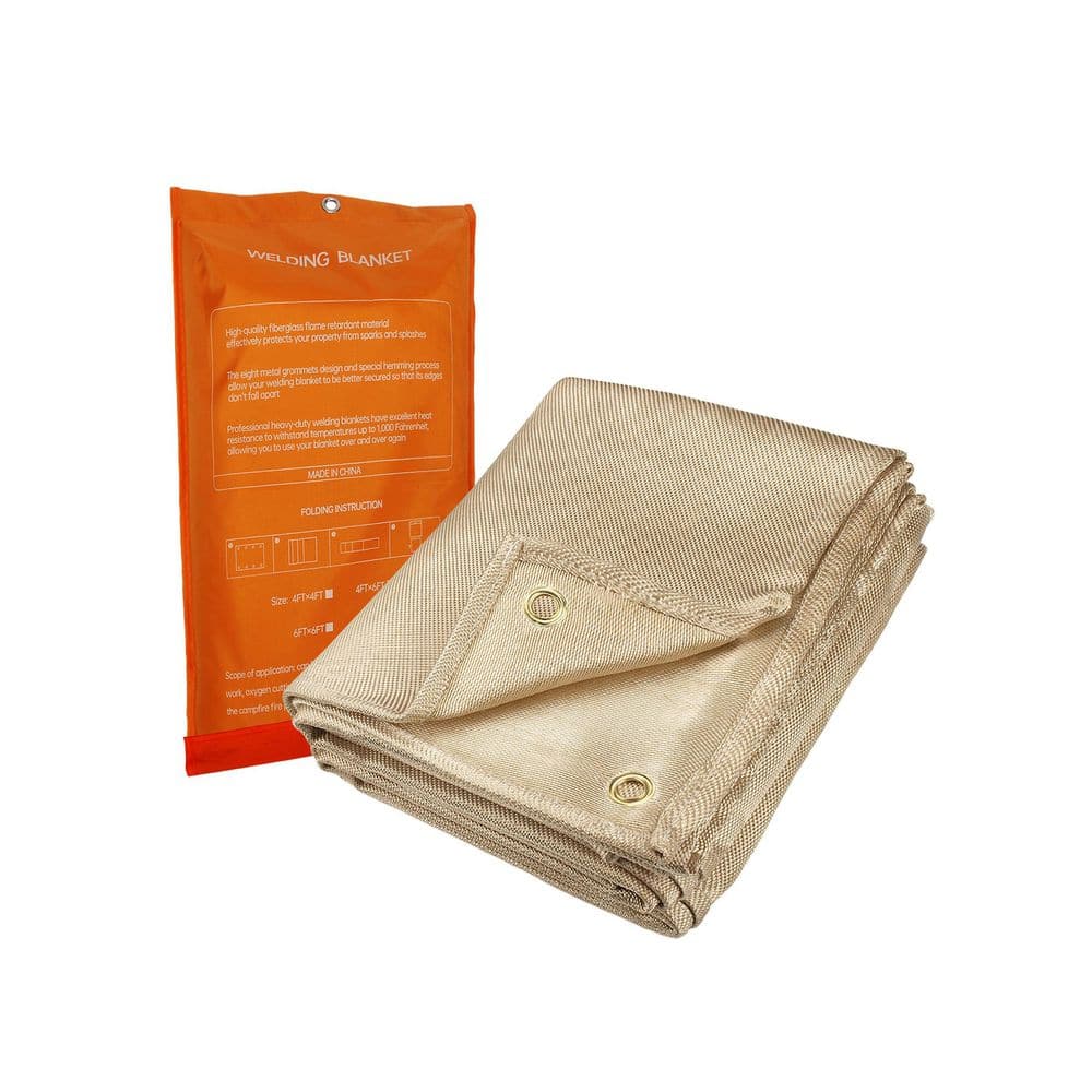Fiberglass Welding Blanket Heavy Duty Curtain with Metal Buckles Fire Blanket Large Size Heat Insulation price history on PriceWatchPro