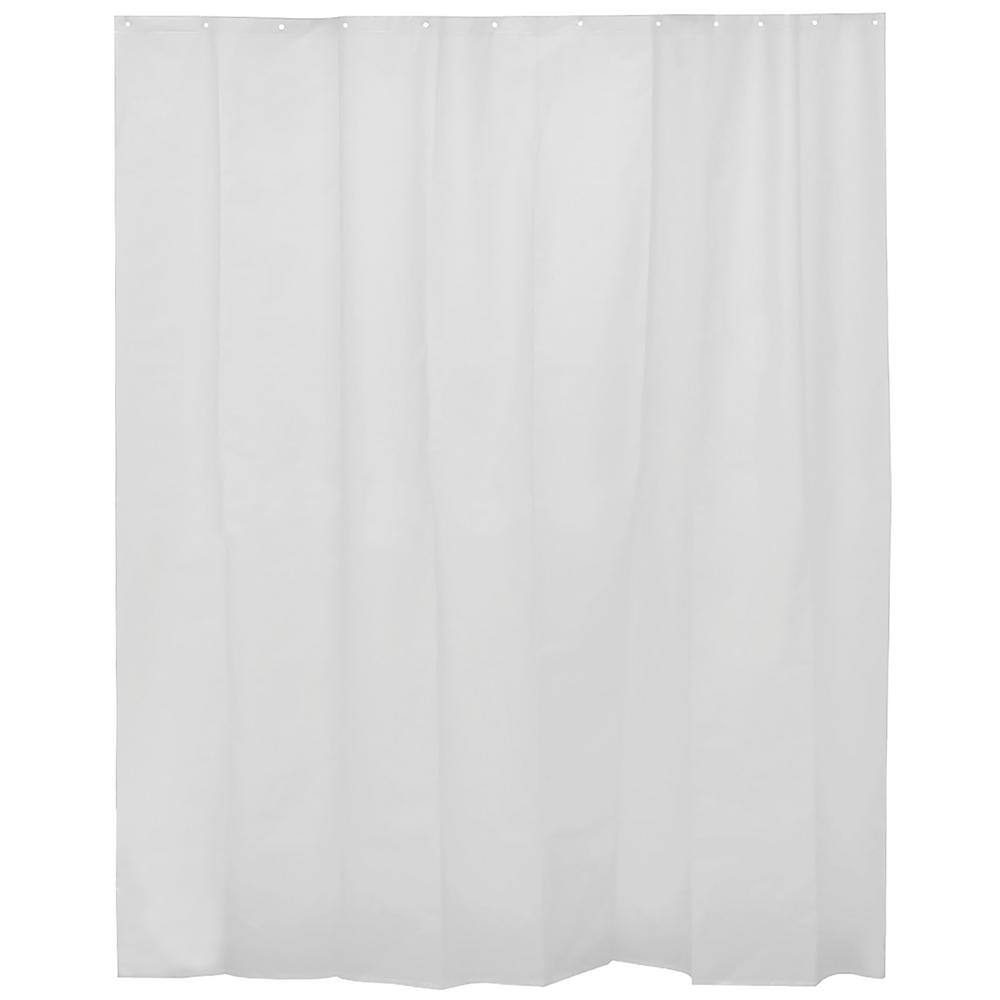 Solid Eva 71 in. x 78 in. White Bath Shower Curtain price history on PriceWatchPro