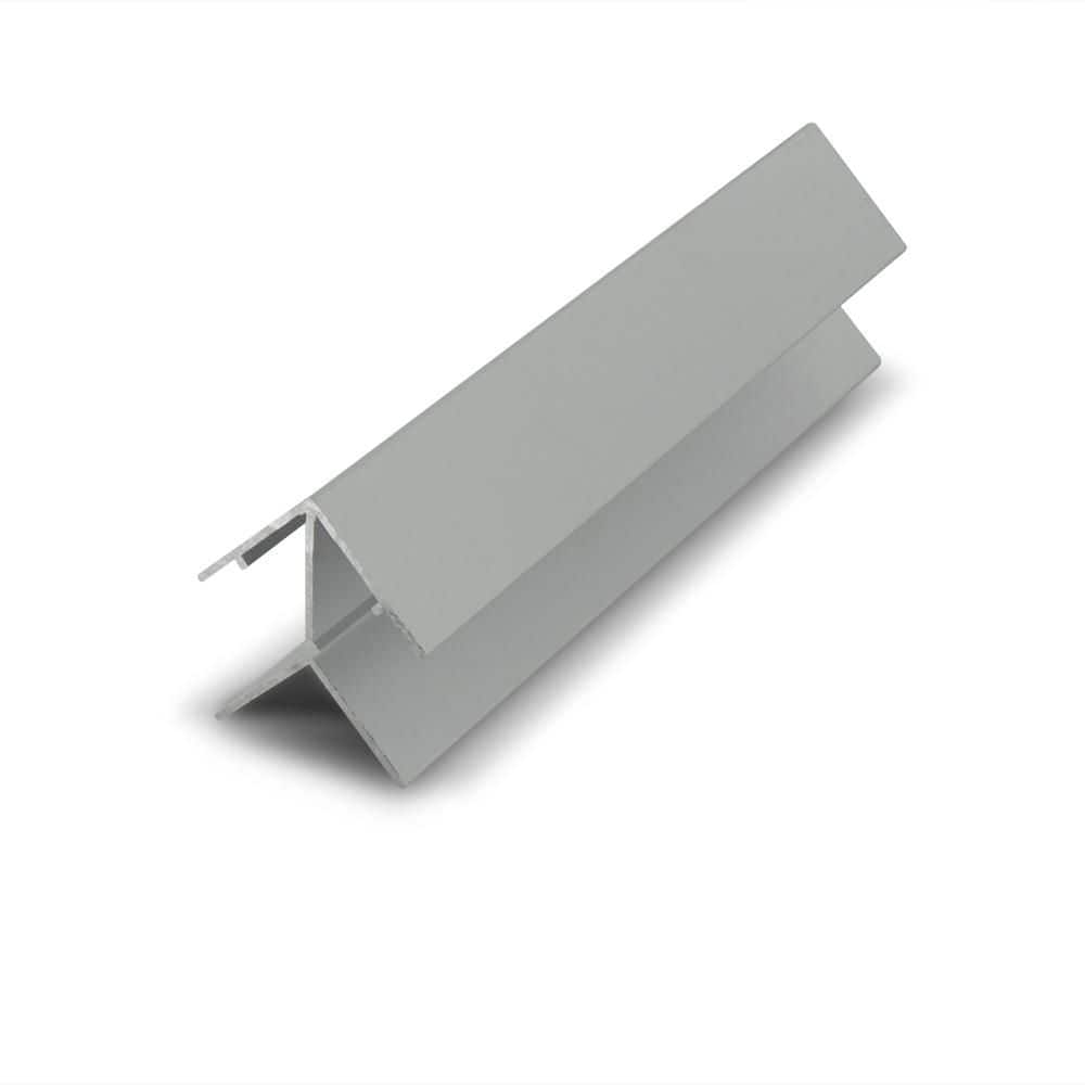 1.25 in. D x 1.25 in. W x 36 in. L Finished Anodized Satin Metal Alum. Corner Channel Moulding For 3/4 in. Board(4-PACK) price history on PriceWatchPro