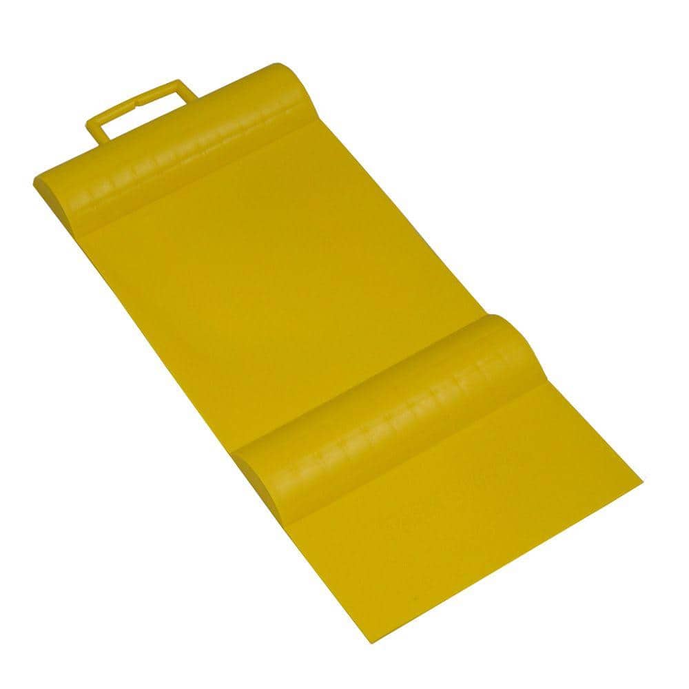 blozen Waakzaamheid slecht Park Smart Yellow Parking Mat Guide 10001 - The Home Depot