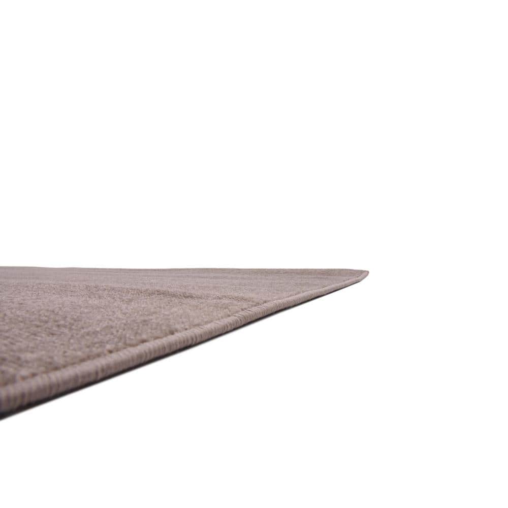 Light Brown SoHo Collection 6' x 9' Easy-Care Synthetic Rug