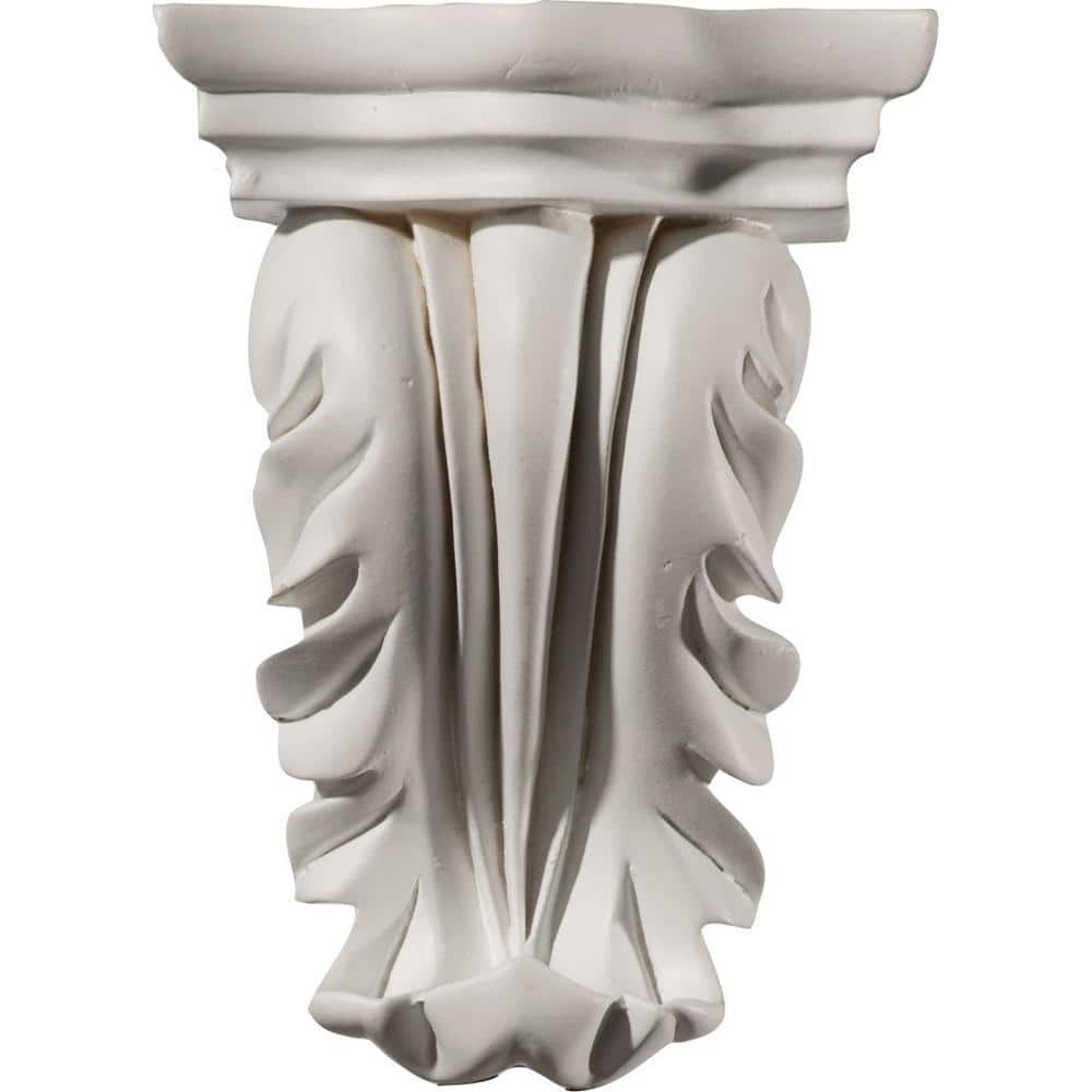 White Urethane Decorative Corbel 5.75" Height