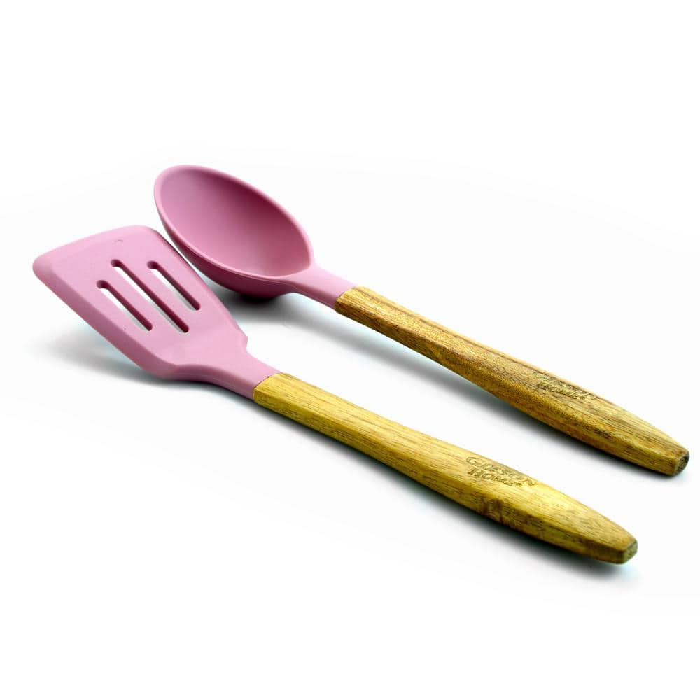 Lavender Aluminum Nonstick 7-Piece Cookware Set with Enamel Coating