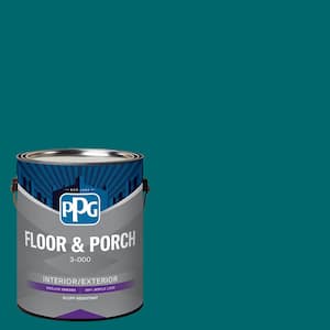 1 gal. PPG1147-7 Tahitian Treat Satin Interior/Exterior Floor and Porch Paint