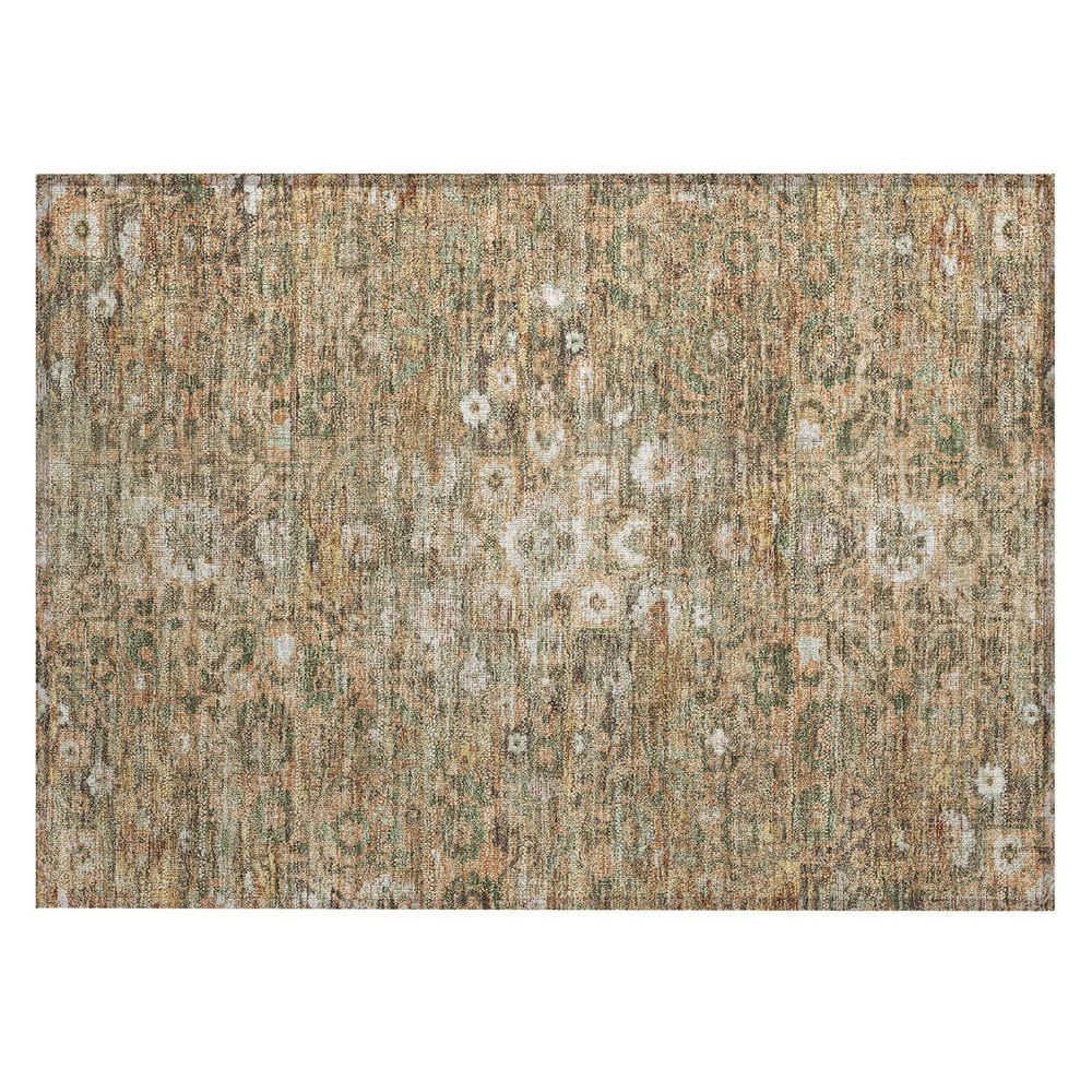 Chantille Machine Washable Indoor/Outdoor Abstract ACN2782 Copper 2 ft. x 3 ft. Accent Rug price history on PriceWatchPro