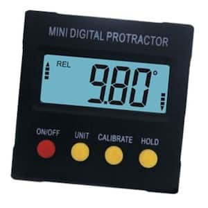 4-Button Magnetic Digital Angle Detector