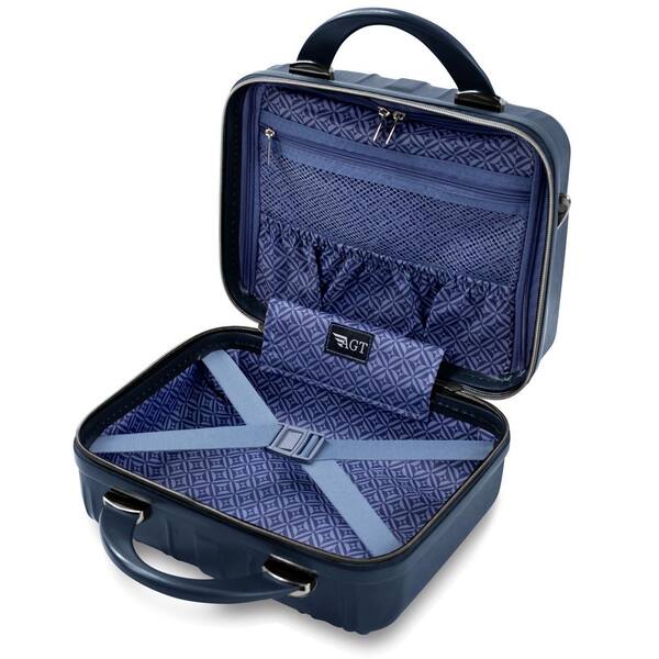 American Green Travel Melrose S 2-Piece Navy Carry-On Weekender