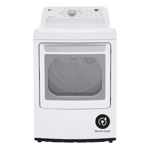 7.3 Cu. Ft. Vented Electric Dryer in White with Sensor Dry Technology