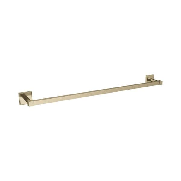 Amerock Appoint 24 in. (610 mm) L Towel Bar in Golden Champagne