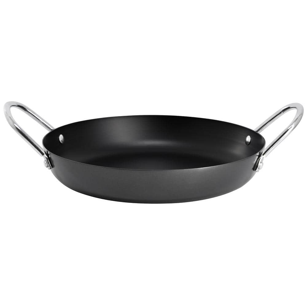 Oster Smith Fire 11 in. Nonstick Carbon Steel Paella Pan in