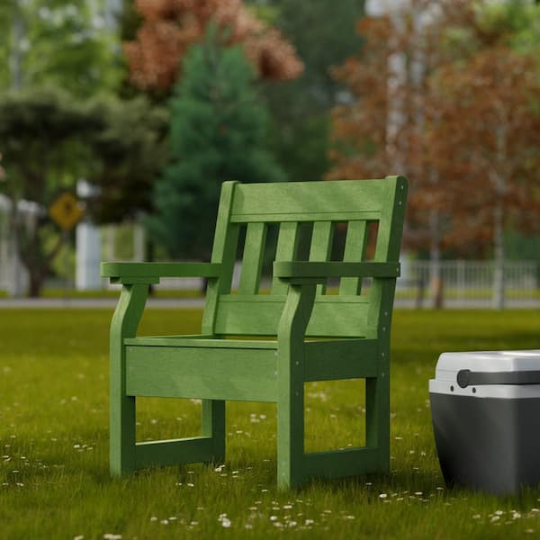 Wildridge Heritage Lime Green HDPE Plastic Outdoor Garden Chair