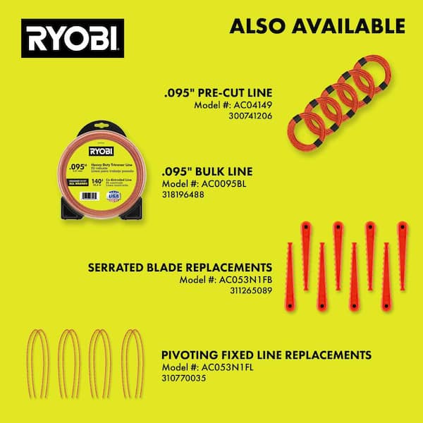 RYOBI 40V HP Brushless Whisper Series 17 in. Cordless Battery