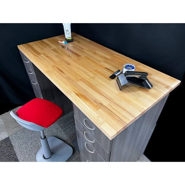 hardwood reflections desk