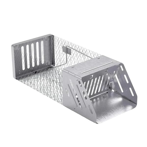 Humane Auto-Reset Mouse Trap-Continuous Catch, Safe Indoor/Outdoor Rodent Cage for Mice/Voles, No-Kill Design