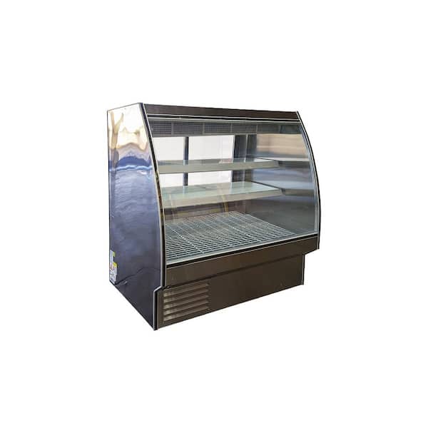 Elite Kitchen Supply 60 in. 28.5 Cu. Ft. Commercial Seafood Raw Meat Refrigerated Case EW28R-185 Stainless